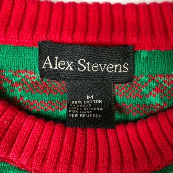 •SOLD• Alex Stevens Dinosaur Christmas Sweater - Picture 5 of 8